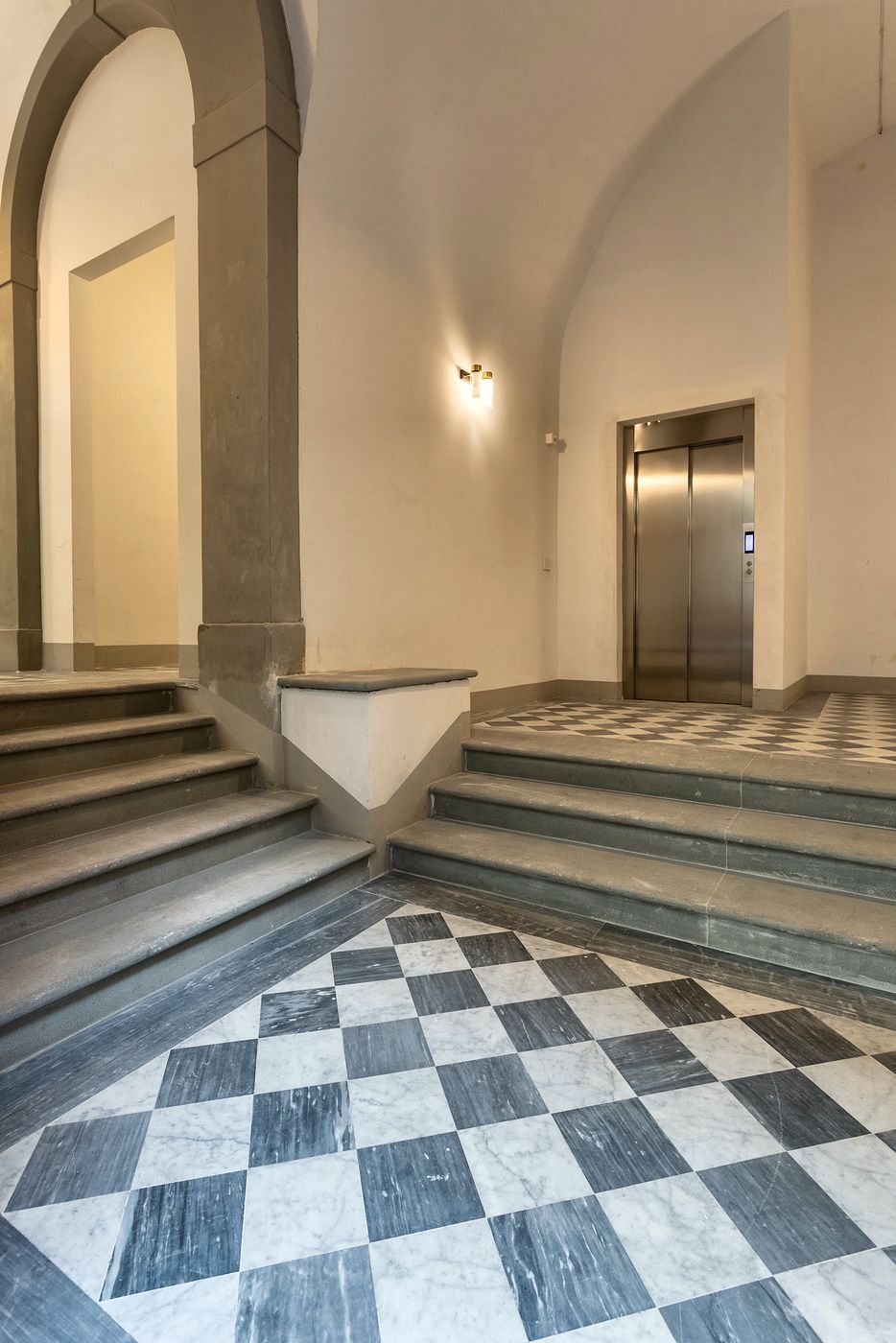 Entrance hall of Palazzo Pasqui